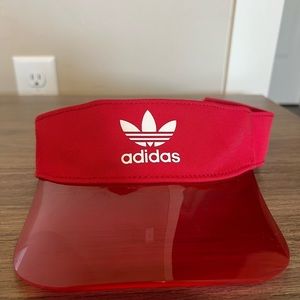 Red Adidas Visor